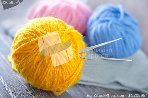 Image of kniting