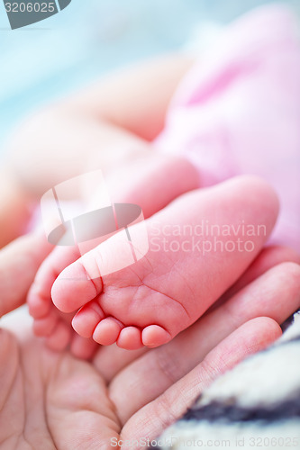 Image of baby\'s foot