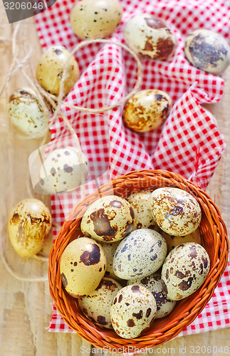 Image of quail eggs