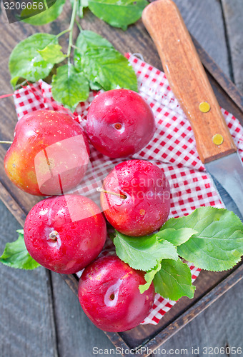 Image of fresh plums