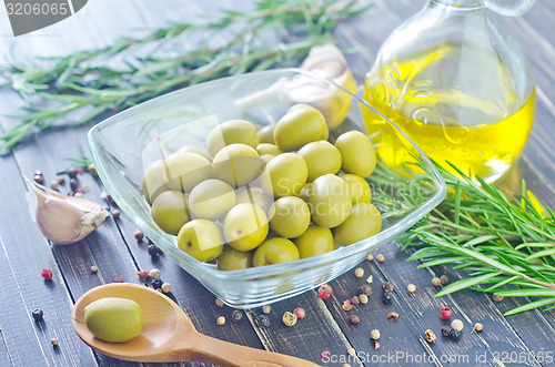 Image of green olives