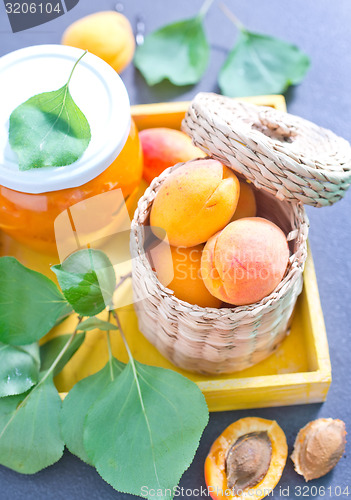 Image of apricots and jam