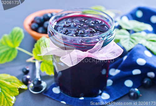 Image of black currant jam