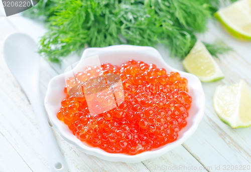 Image of salmon caviar