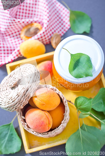 Image of apricots and jam