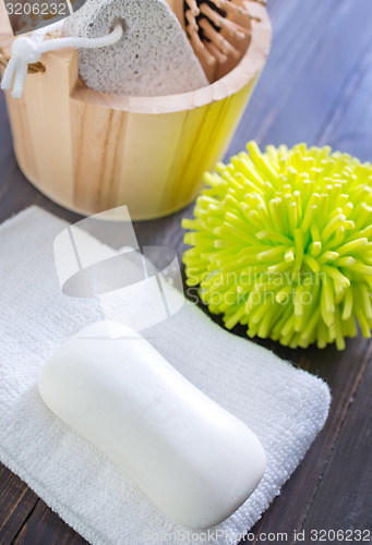 Image of objects for bath