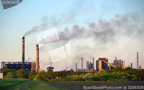 Image of Chimney of a Power plant