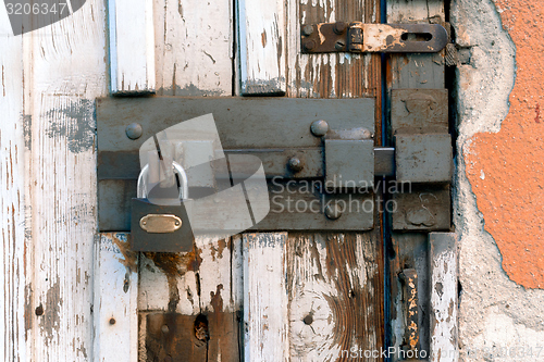 Image of Rusted metal texture closeup photo