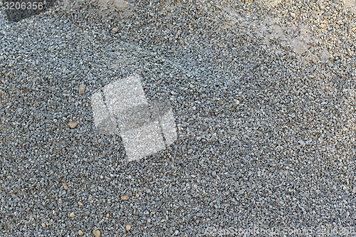 Image of Crushed gravel texture high resolution