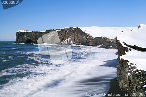 Image of Peninsula Dyrhólaey in south Iceland