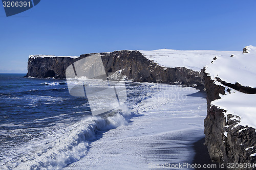 Image of Peninsula Dyrhólaey in south Iceland