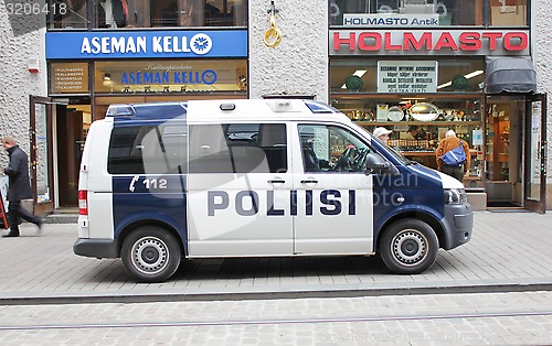 Image of Police Van