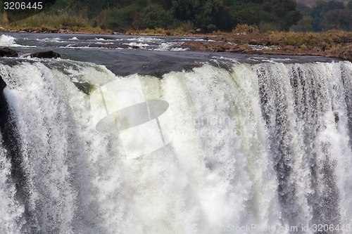 Image of detail of the Victoria falls