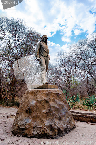 Image of Statue of David Livingstone in The Victoria falls