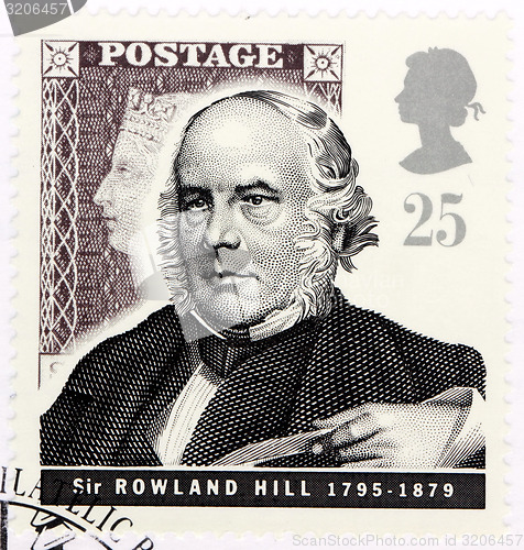Image of Rowland Hill Stamp