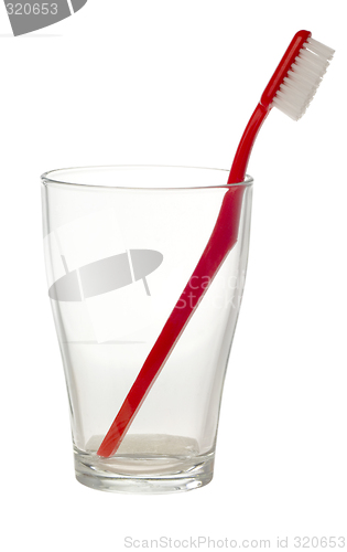 Image of Toothbrush in a glass


