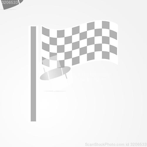 Image of checkered racing flag