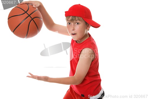 Image of Playing basketball