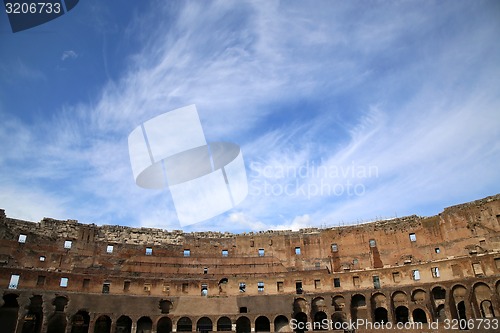 Image of The Colosseum in Rome, Italy