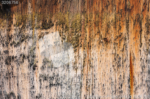 Image of brown aged wooden board background
