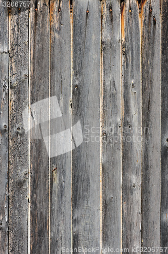 Image of gray aged wooden boards background