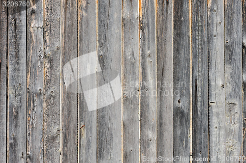 Image of gray aged wooden boards background