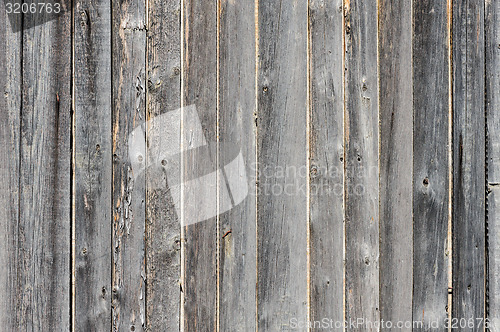 Image of gray aged wooden boards background