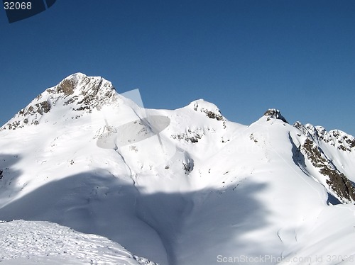 Image of shadow on mountainside