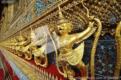 Image of Garuda in Wat Phra Kaew Grand Palace of Thailand