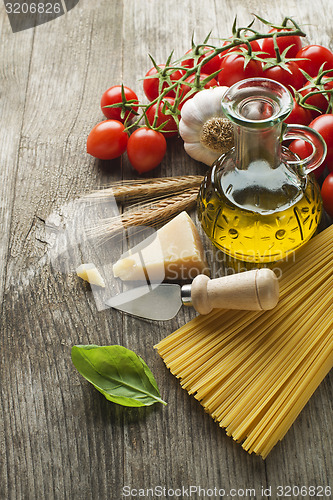 Image of Pasta ingredients