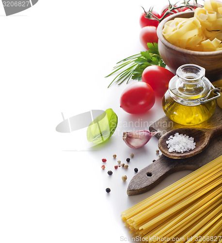 Image of Pasta ingredients