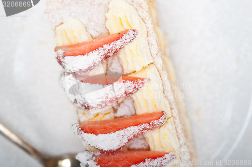 Image of napoleon strawberry cake dessert 