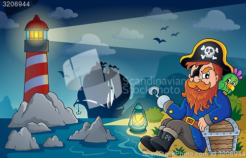 Image of Lighthouse with pirate theme 5