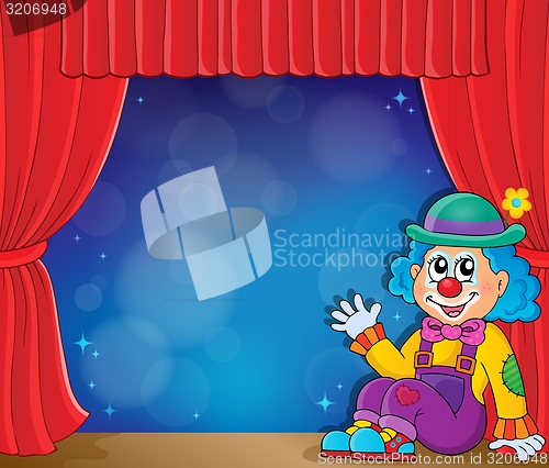 Image of Sitting clown theme image 3