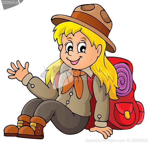 Image of Scout girl theme image 1