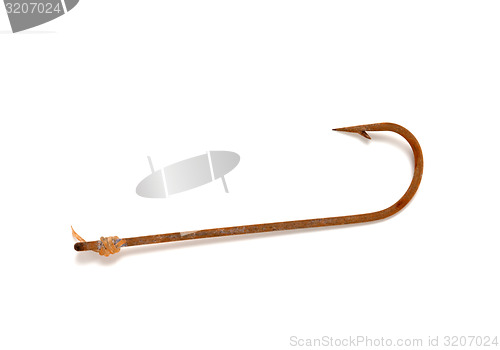 Image of Rusty old fishhook