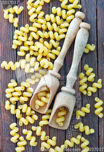 Image of raw pasta