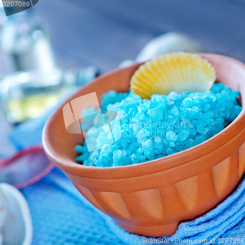 Image of sea salt and soap