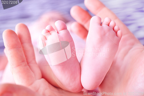 Image of baby foot