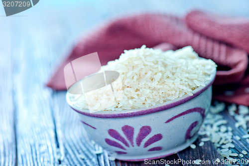 Image of raw rice