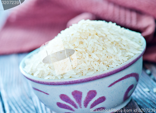 Image of raw rice