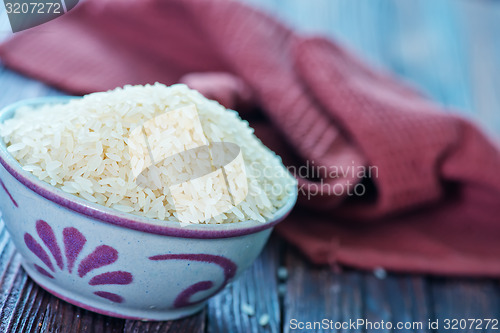 Image of raw rice