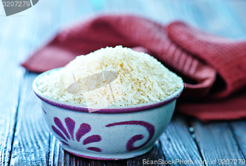 Image of raw rice