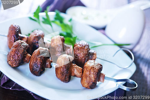 Image of fried mushroom