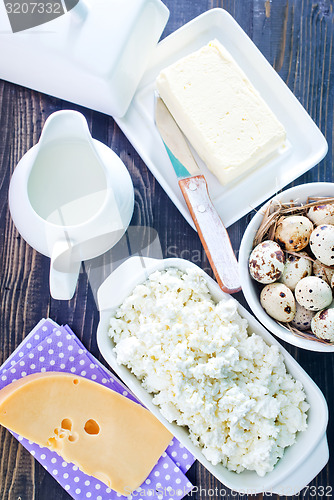 Image of dairy products
