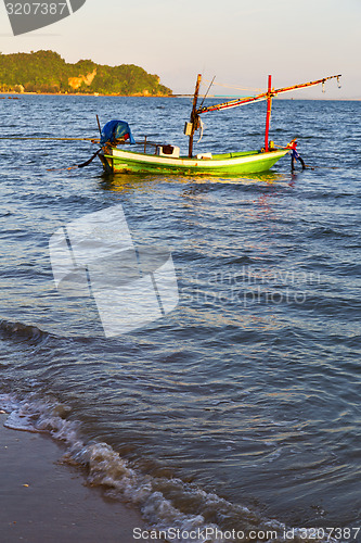 Image of sunrise asia  the  lomprayah    boat   thailand   south  