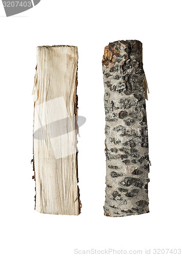 Image of Firewood isolated