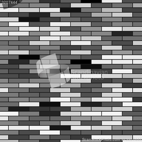 Image of Grey Brick Background