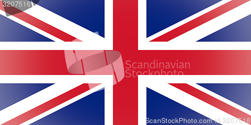 Image of UK Flag vignetted