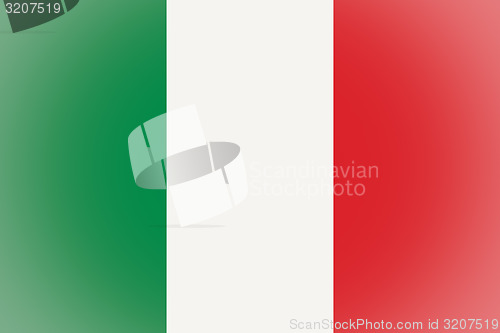 Image of Italian flag vignetted